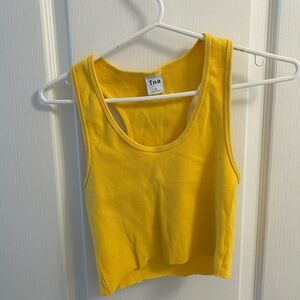 TNA Vibrant Yellow Crop Top